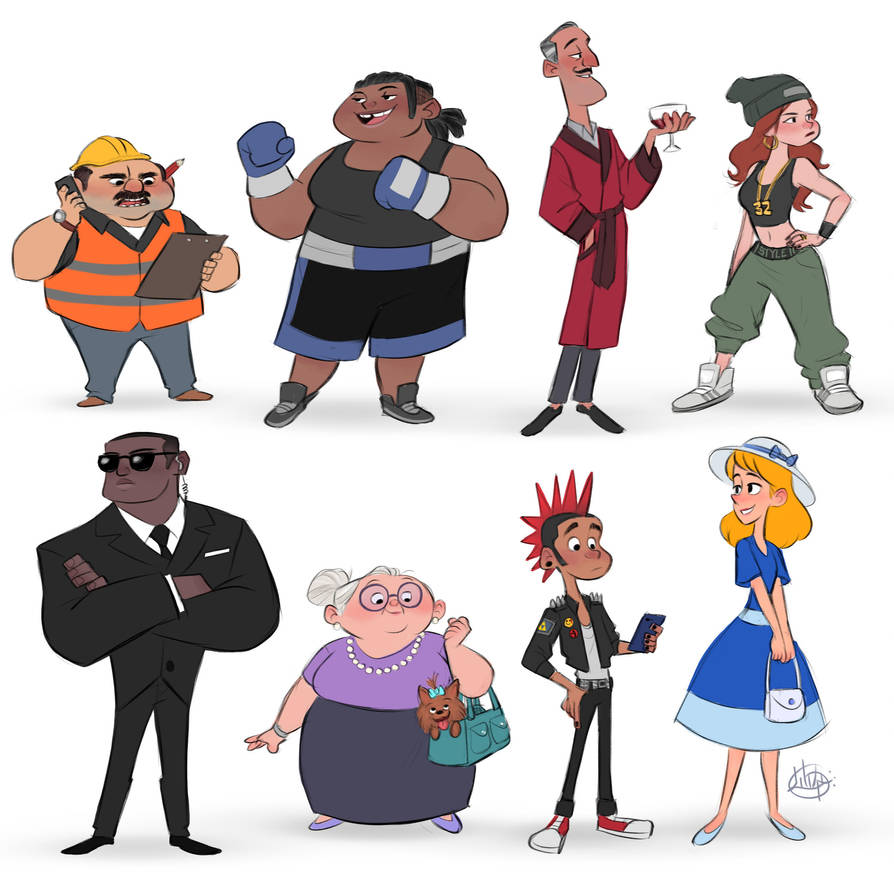 Random characters 7 By Luigil On Deviantart Random characters 7 By Luigil On Deviantart