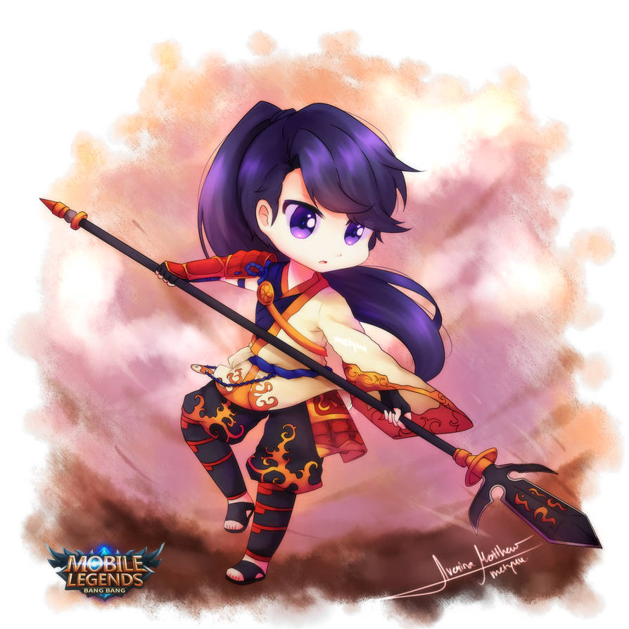 Chibi Zilong Eastern Warrior By Metyuu On Deviantart