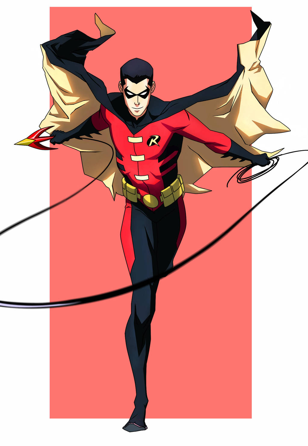 Young Justice Robin by CHUBETO