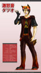 UTAU. Tatsuo Gekidone. Official Art. by handbeer