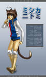 UTAU. Nitomi Mishka. Official Art. by handbeer
