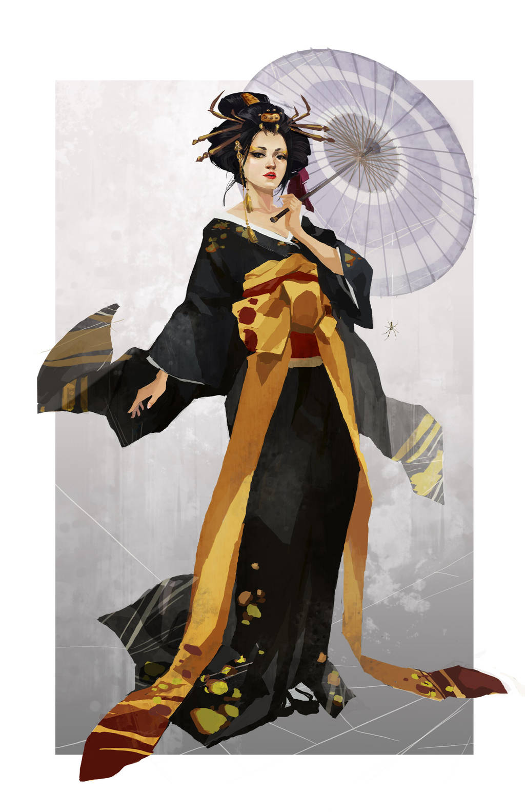 jorogumo by chibi-oneechan
