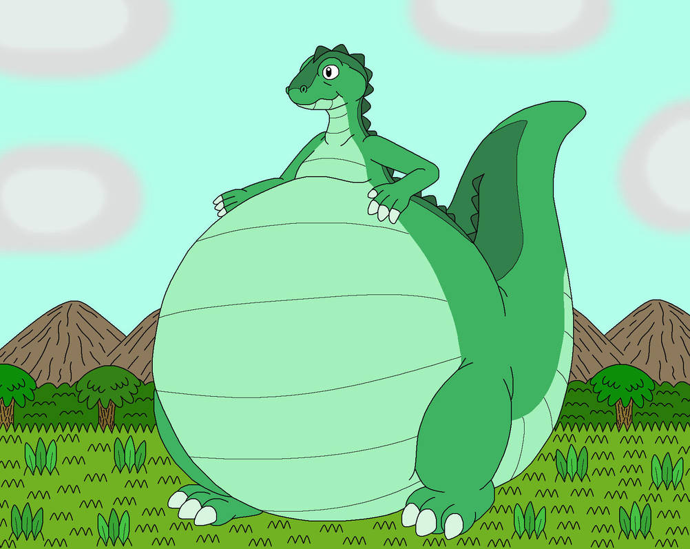 Liposaurus the bigger belly dinosaur by MCsaurus on DeviantArt