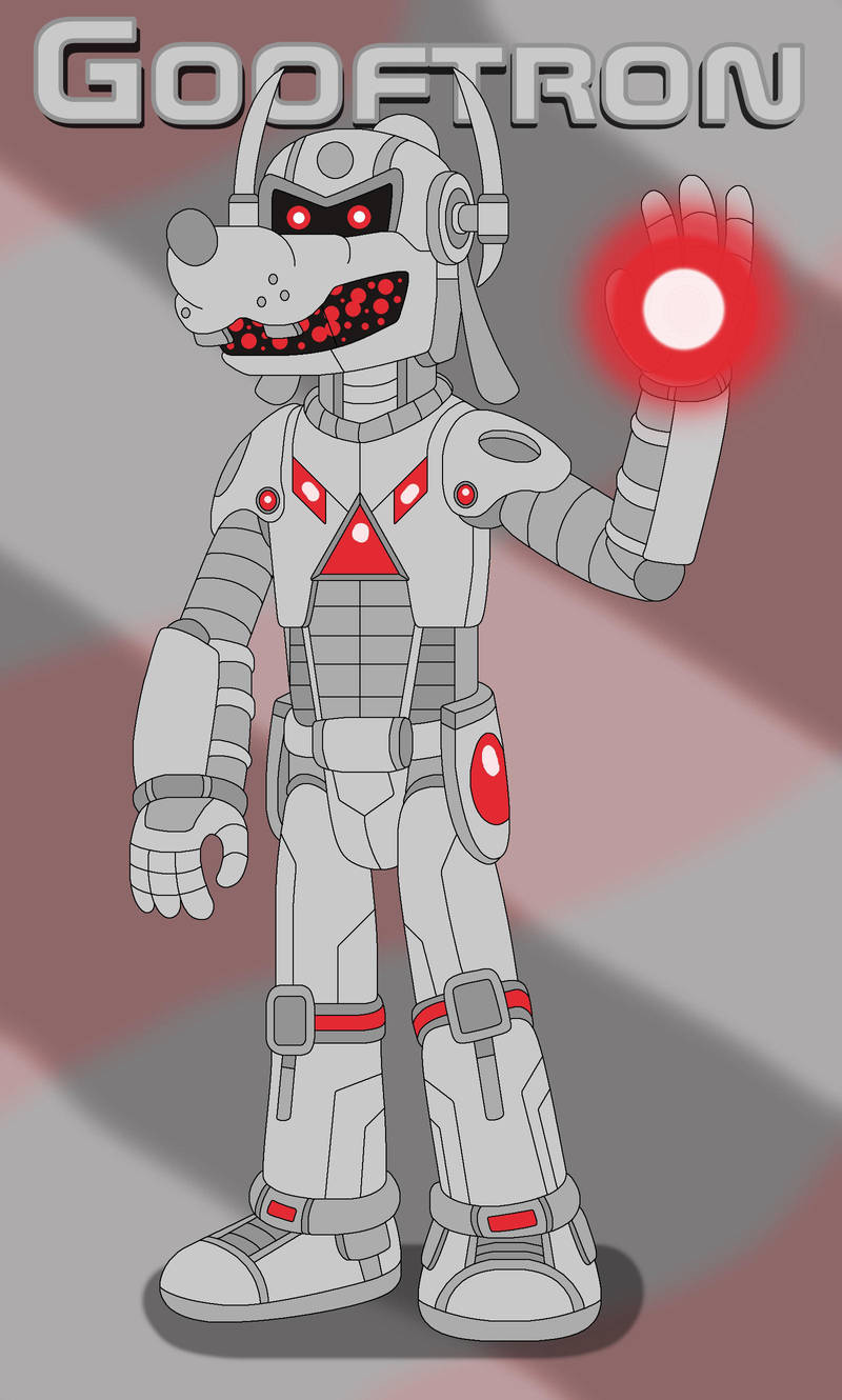 Gooftron the evil robot by MCsaurus on DeviantArt