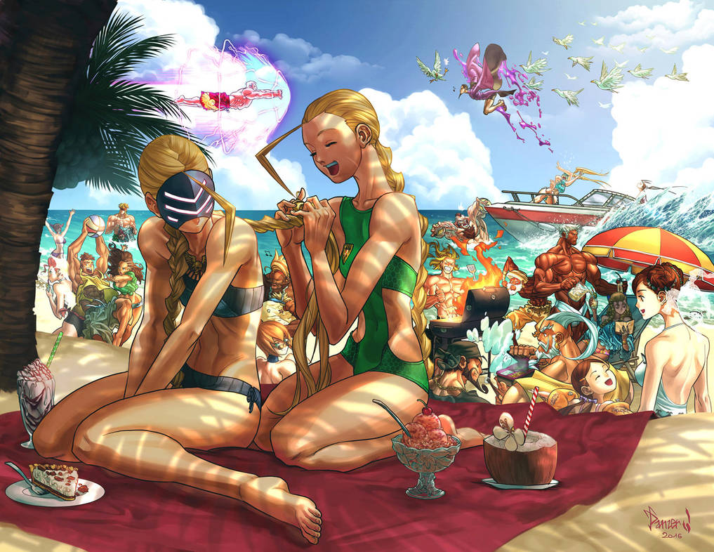Street Fighter Swimsuit Special- UDON by PnzrK
