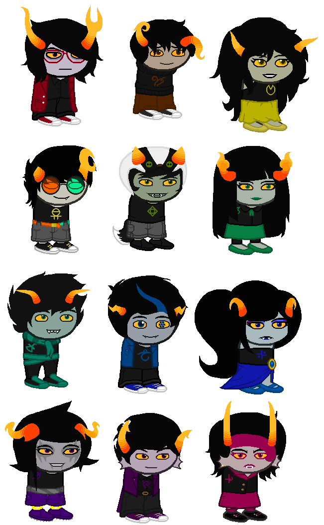 homestuck sprite master sheet homestuck sprite master sheet