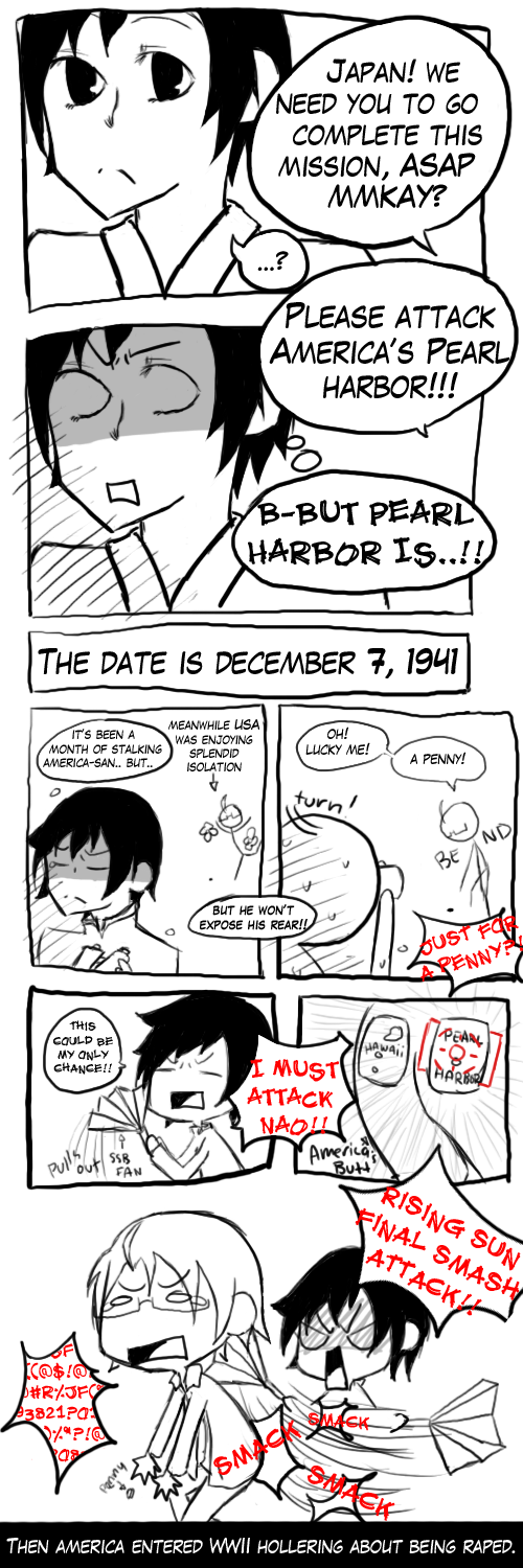 APH: ATTACK ON PEARL HARBOR by KAGEnoSORA