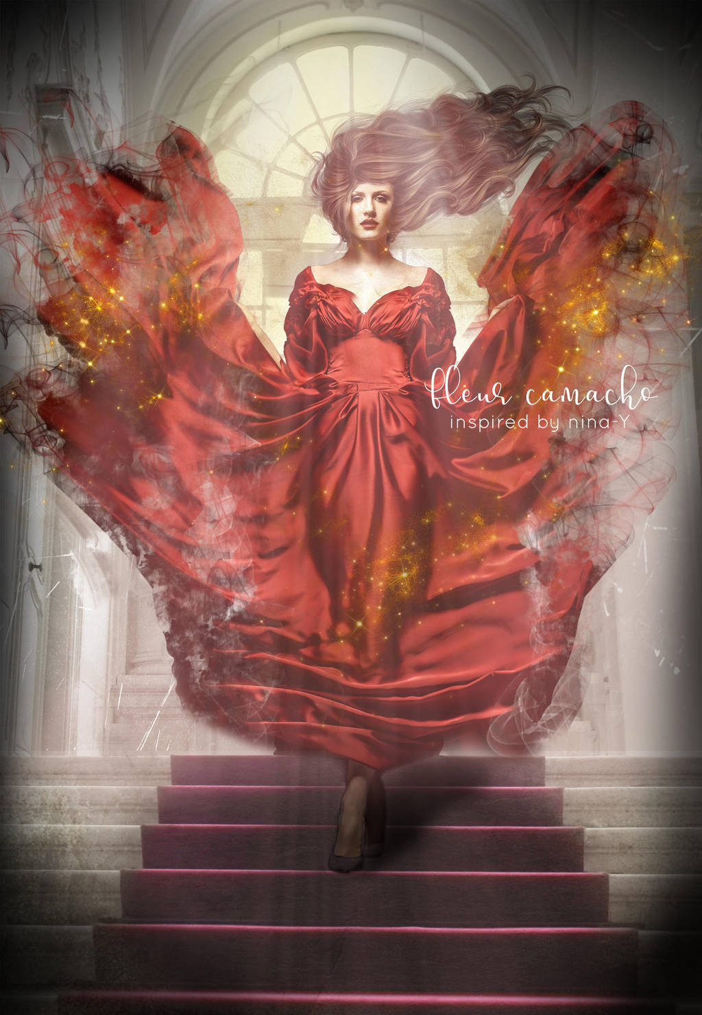 Lady in Red by FleurCamacho