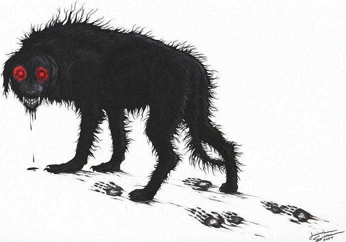 Black Dog by Emryswolf