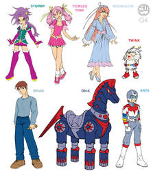 Rainbow Brite's Friends by cwmodels