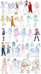 Rainbow Brite Unused Artwork by cwmodels