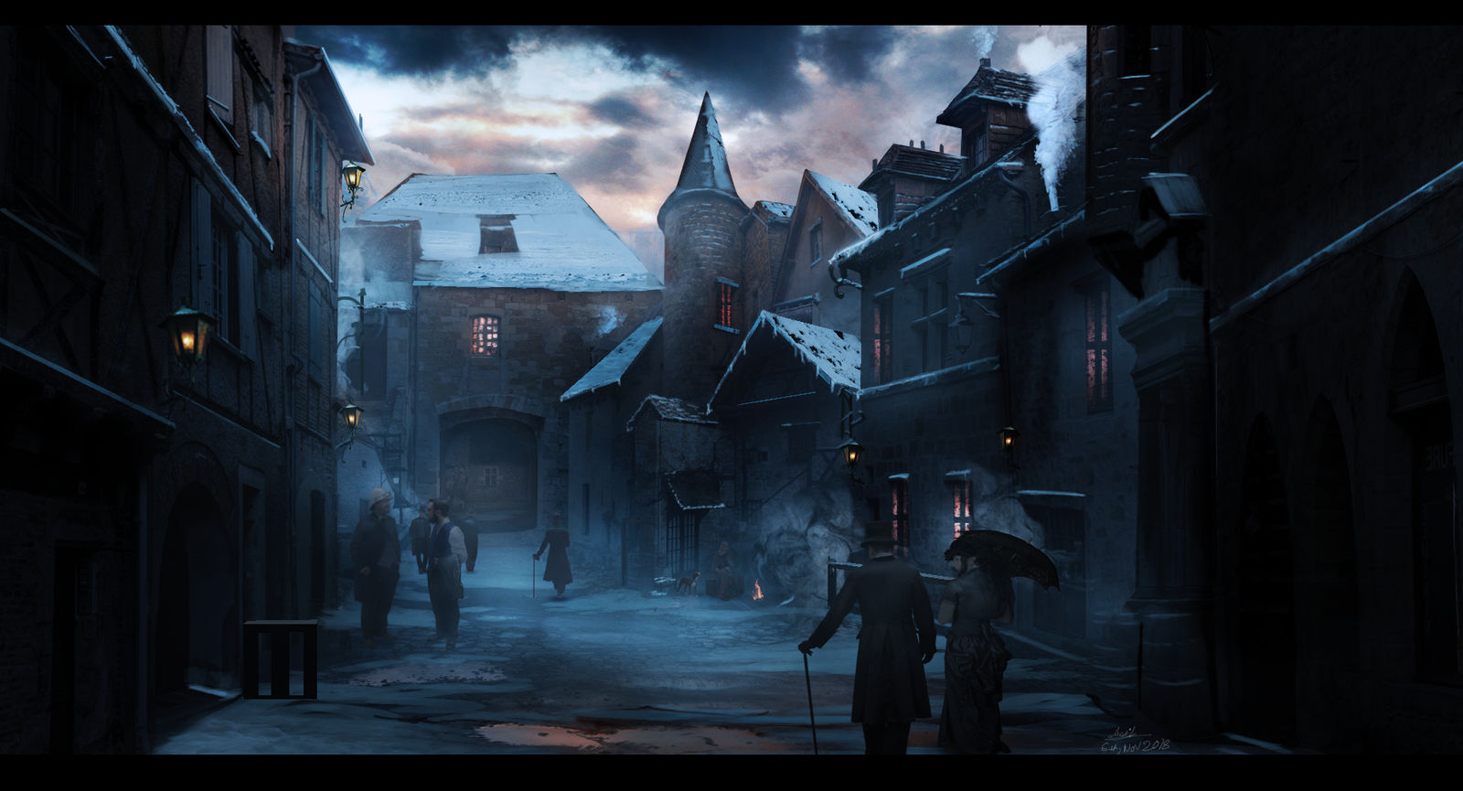 Cold Street by umbatman