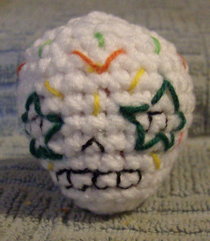 Sugar Skull A by CherokeeCampFireGirl