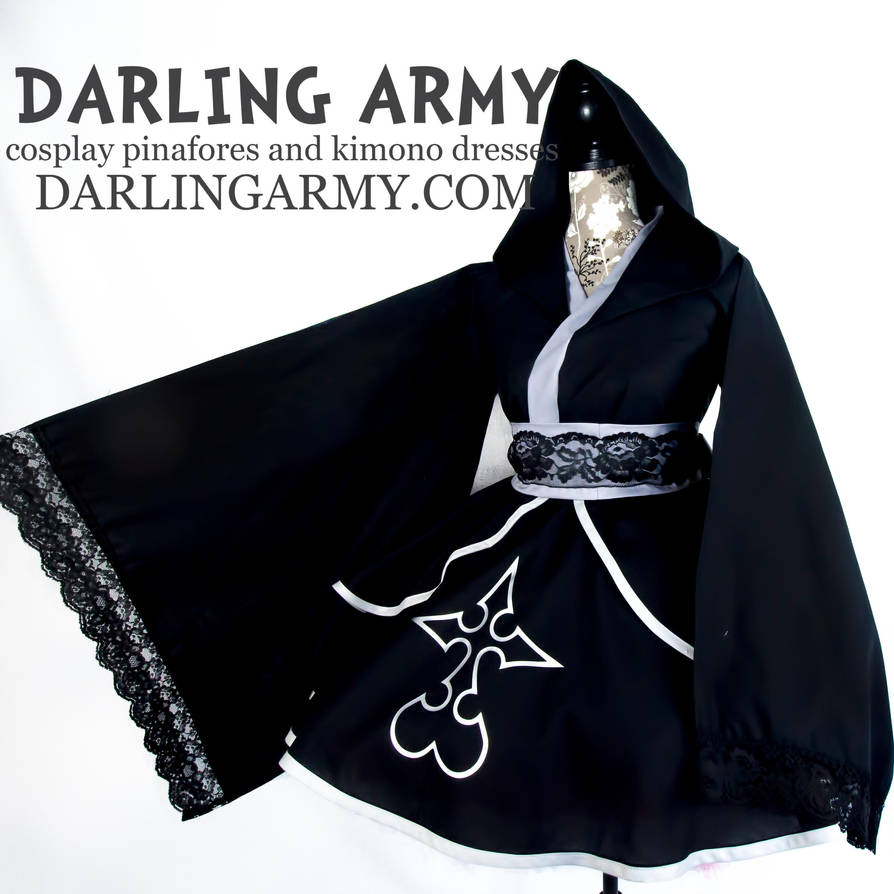 Nobody Kingdom Hearts Cosplay Kimono Dress By Darlingarmy On Deviantart