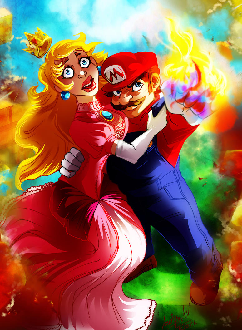 Cc Mario And Peach By Drmistytang On Deviantart