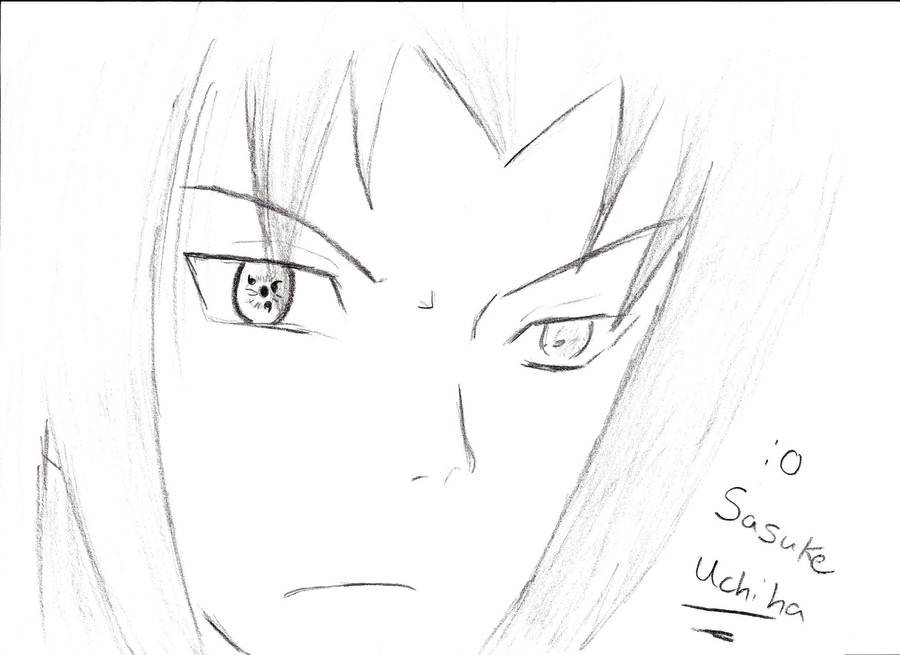 Quick Drawing Sasuke Uchiha By Anime Ftw92 On Deviantart