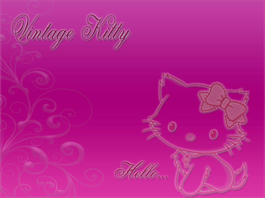 y2k hello kitty background