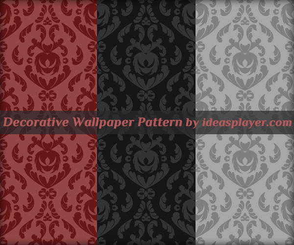 Decorative Wallpaper Pattern by PetyaPlamenova