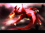 Guilmon by 9tailsfoxyfoxy