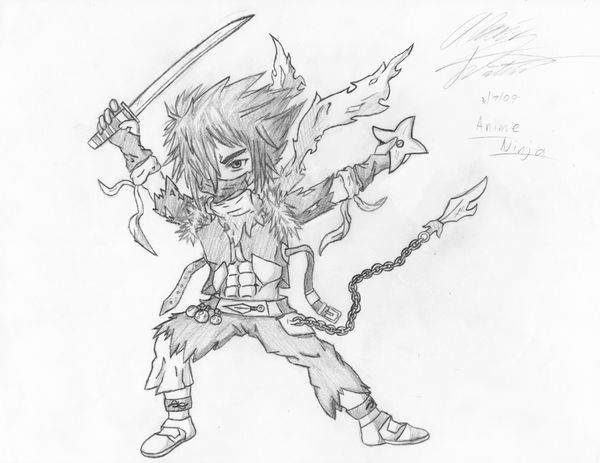 Anime Ninja By Shadowpand3monium On Deviantart