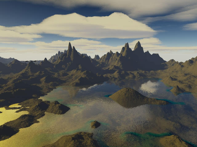 Here's another Terragen pic... by inok