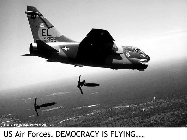 Democracy is flying... by inok