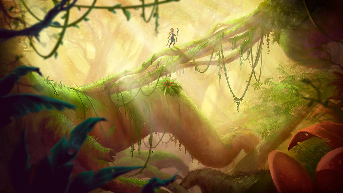 Ea'dhrel forest by DanOliveira