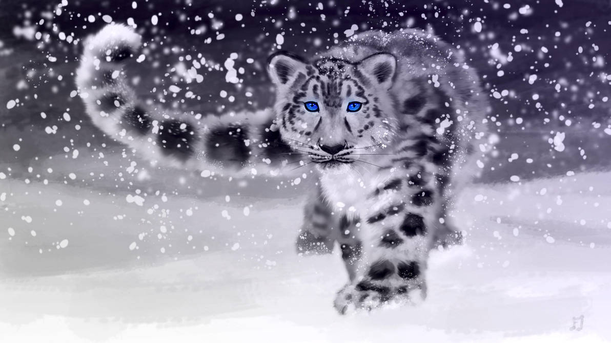 Snow Leopard by Matou31