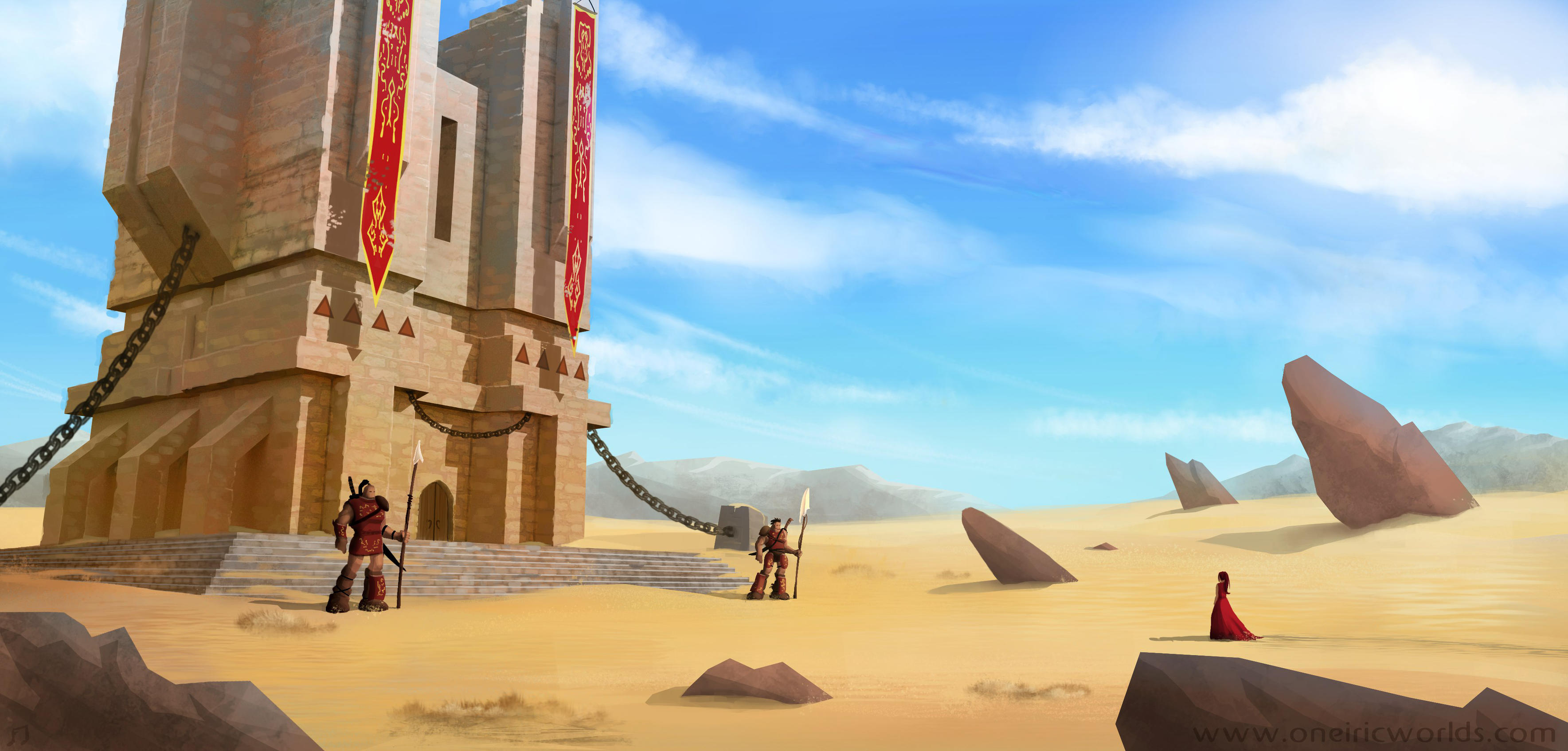 Sand Tower by Matou31