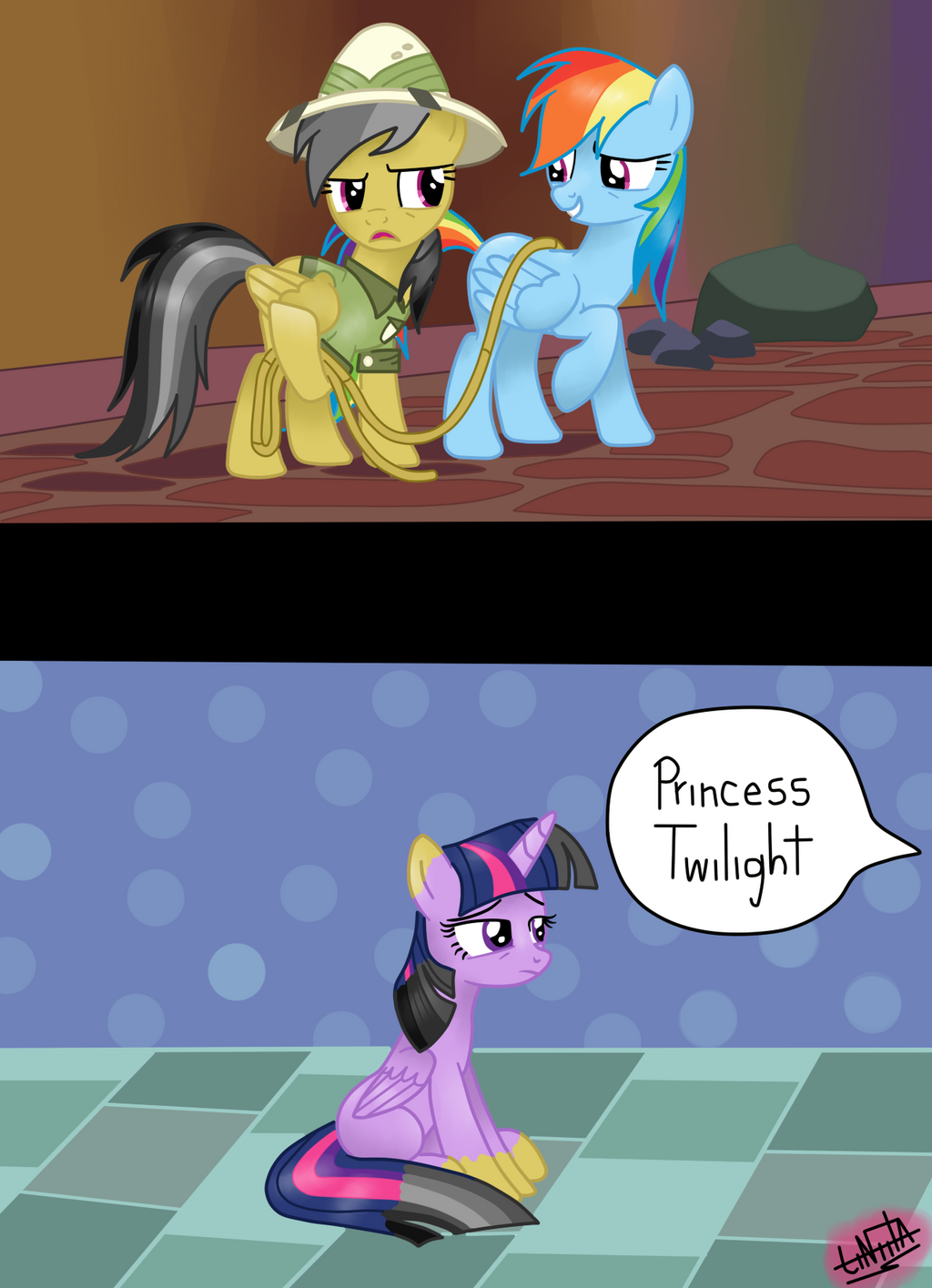 Stranger Than Fan Fiction MLP Season 6 Episode 13 by liniitadash23 on