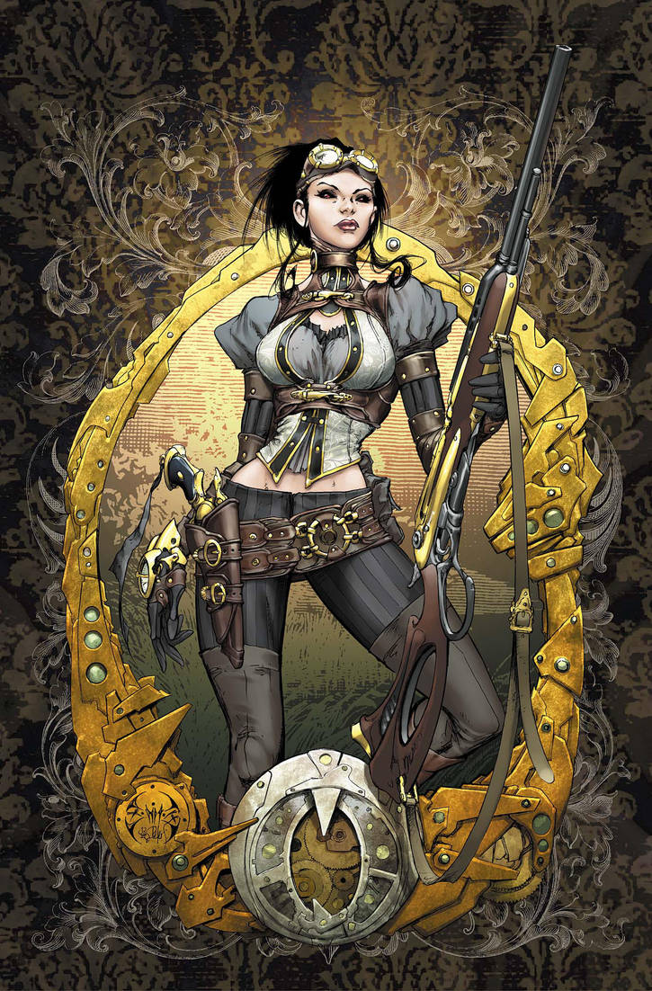 Lady Mechanika 0 Cover colors by joebenitez