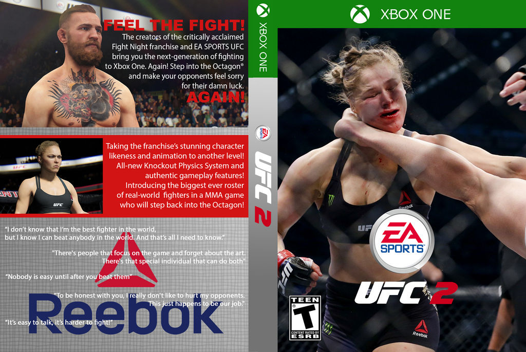 EA Sports UFC 2 Cover XBOX ONE by monoheel on DeviantArt