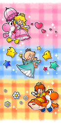 Super Paper Princesses by DJ-Mika