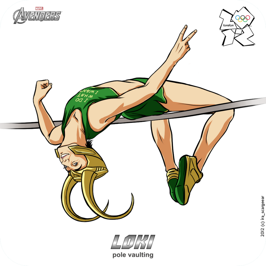 Olympics-2012: Avengers - Loki by scargeear