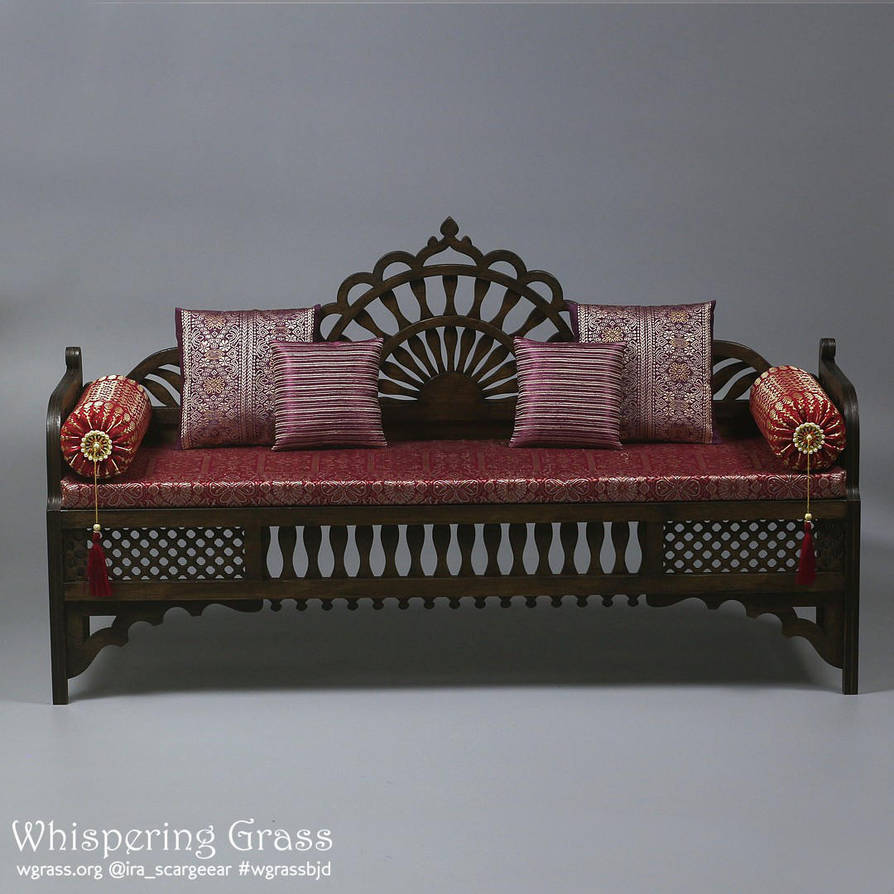 Moroccan sofa 1/3, 65 cm long. by scargeear