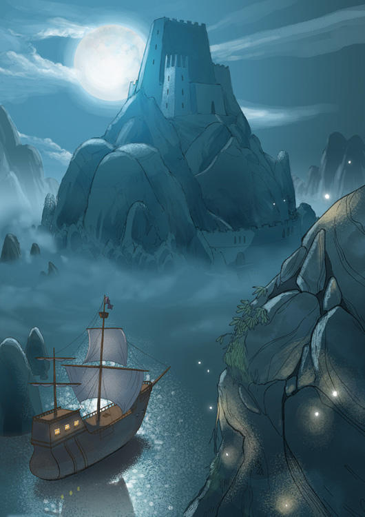 The Island Fortress by Monkey-Mafia