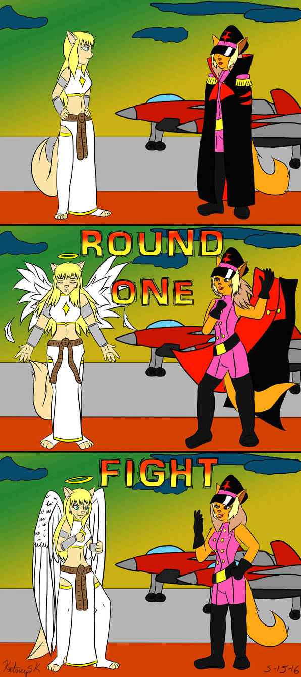 Revenge of the Fighting Game! Fight Screen by KatneySK