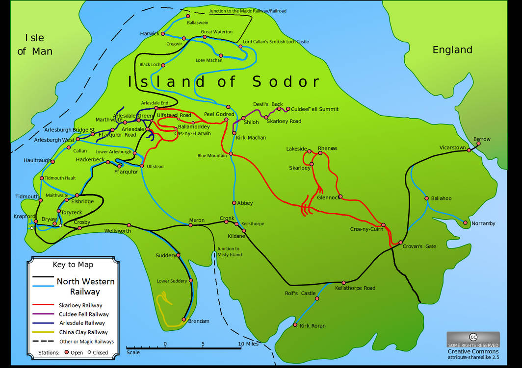 Image result for Arlesburgh Sodor map