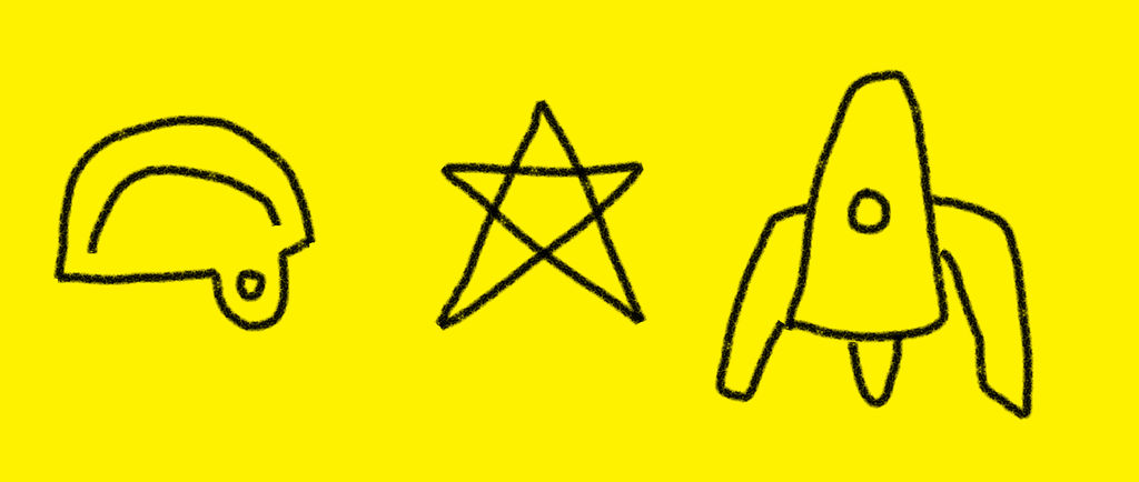 A HELMET A STAR A ROCKET by titan994 on DeviantArt