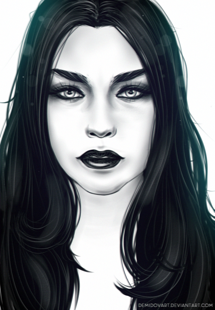 Amy Lee? by DemidovArt