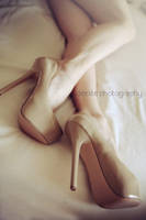 heels in bed by dee5150