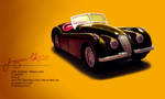 Jaguar XK 120 by CintiaGonzalvez