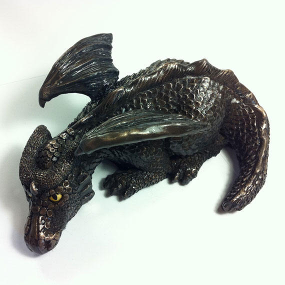 Sorrowful, The Dragon by DLPancake