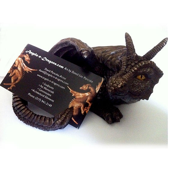 Dragon Business Card Holder by DLPancake