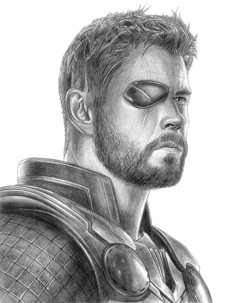 Thor (Avengers - Infinity War) by SoulStryder210 on DeviantArt