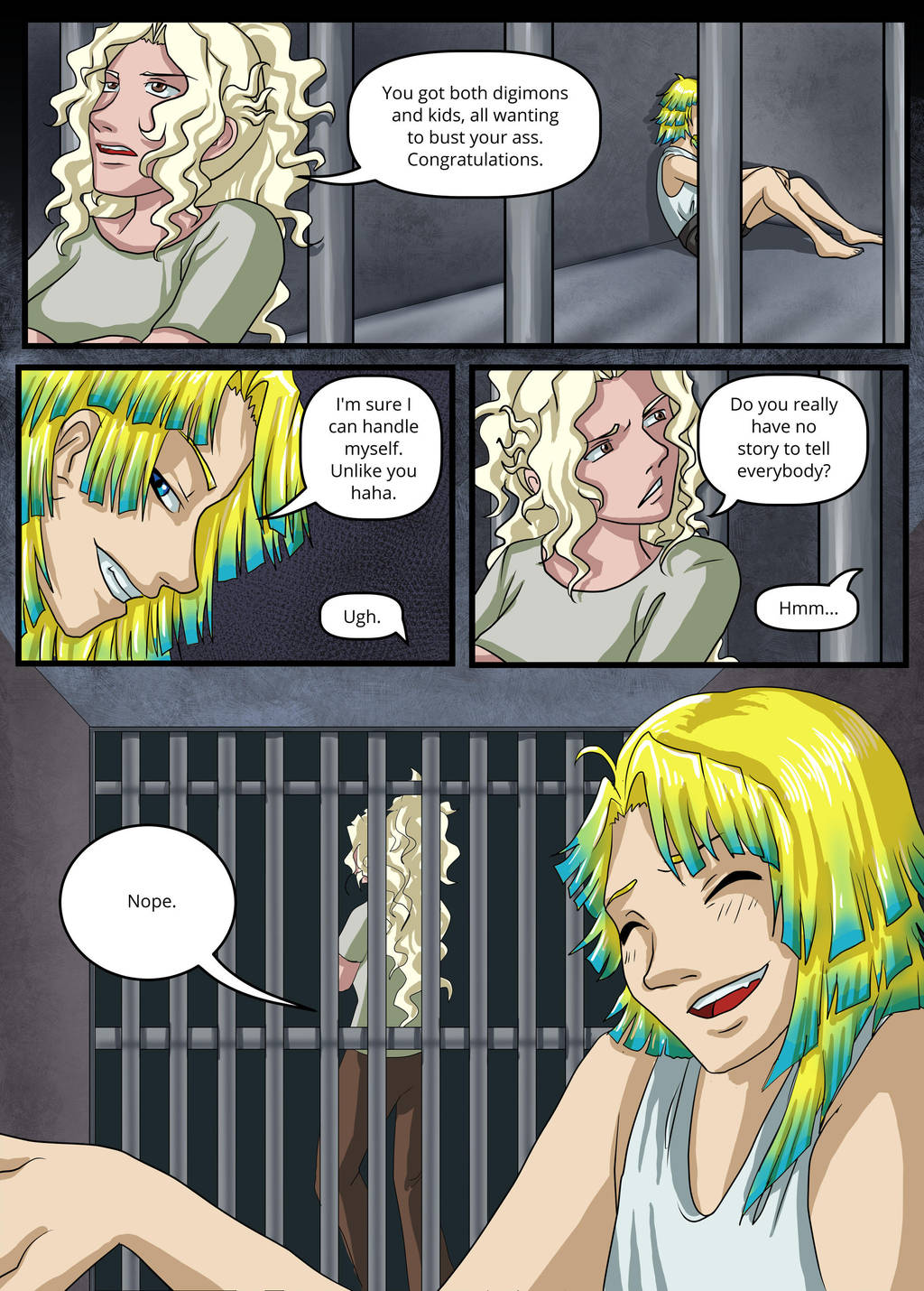 Cousins in crime M and B: Breakout 3 by Lord-Evell