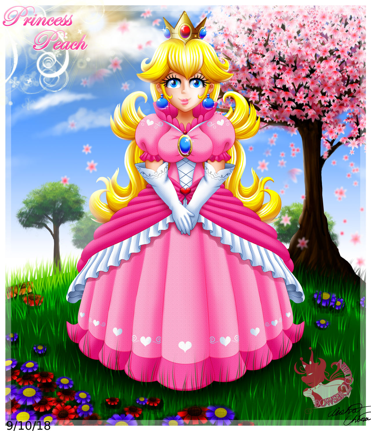 Princess Peach 2010 remake by Bowser2Queen on DeviantArt