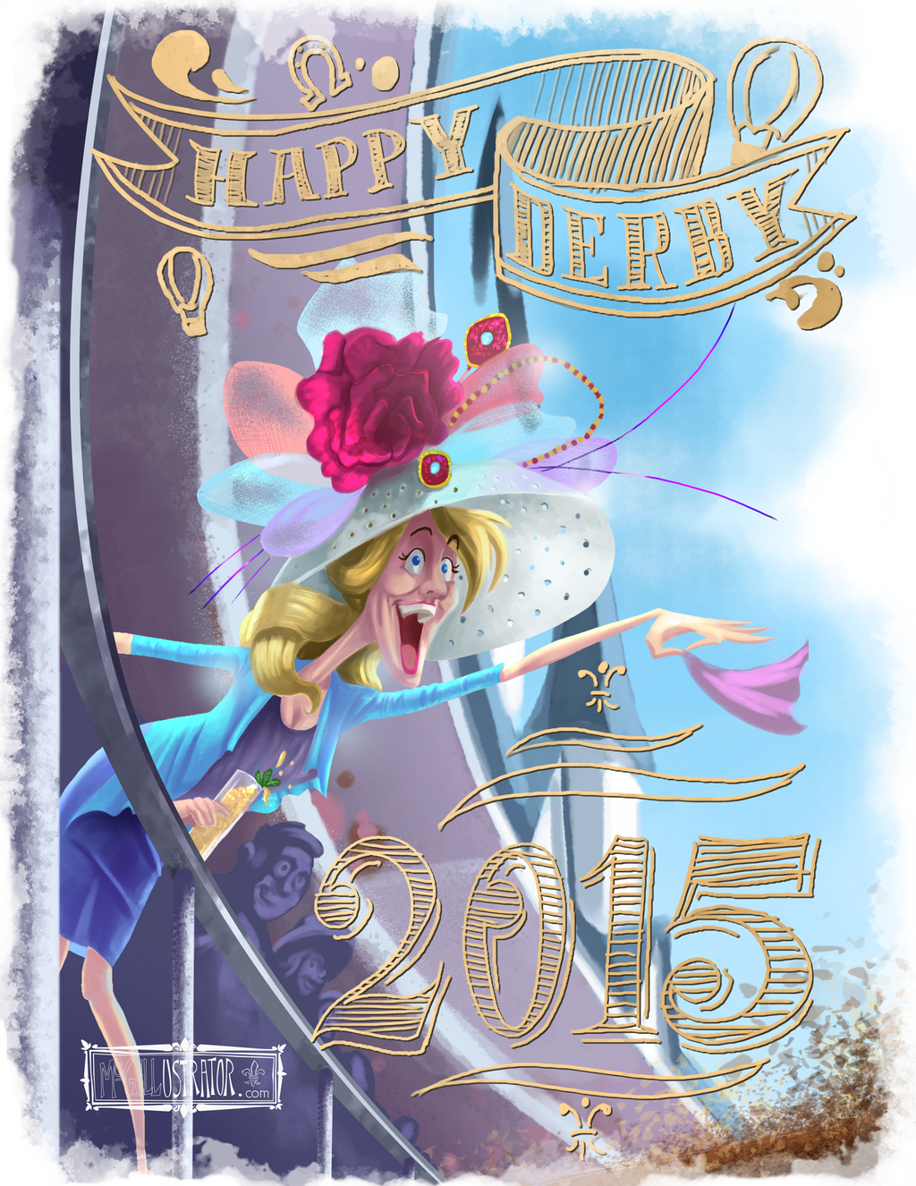 Happy Derby 2015! by McGillustrator