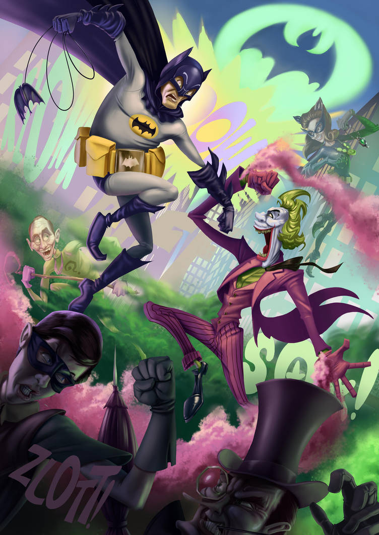 Batman Vs. Joker - Return of the Caped Crusaders! by McGillustrator