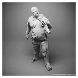 Zombie Jared Resin Kit by pedramk